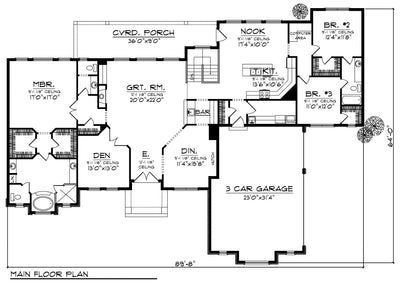 House Plan 88605