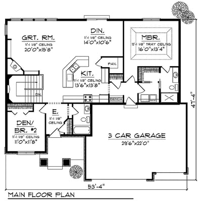 House Plan 90605