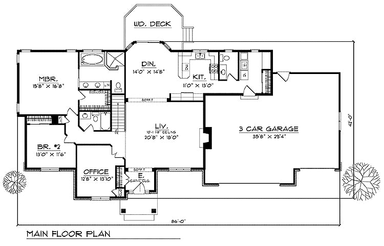 House Plan 90699