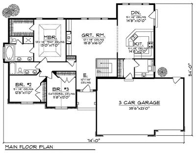 House Plan 91205