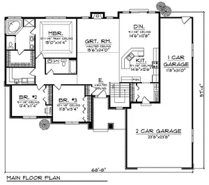 House Plan 91505
