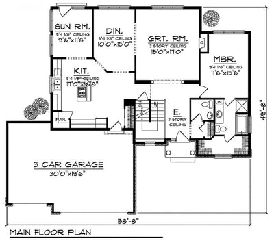 House Plan 91705