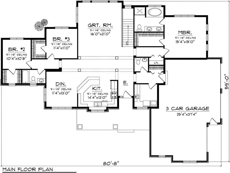 House Plan 43713