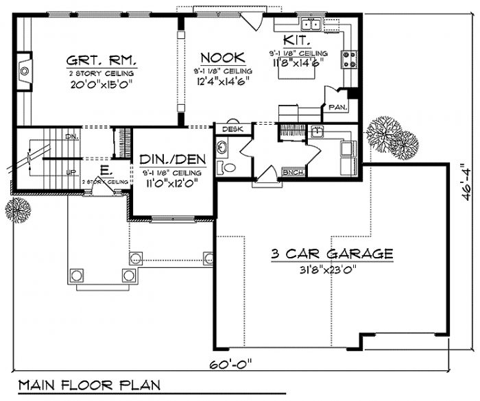     92305-front-craftsman-2-story-house-plans-4-bedroom-3-bathroom-2356-square-feet_1