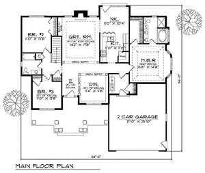 House Plan 92400