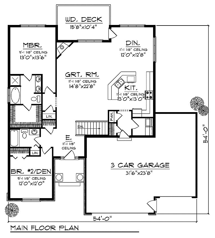 House Plan 93606