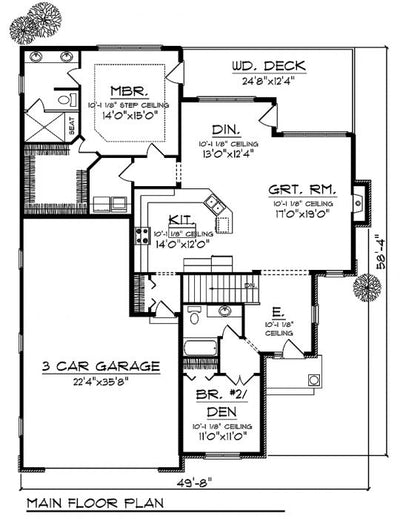 House Plan 93706LL