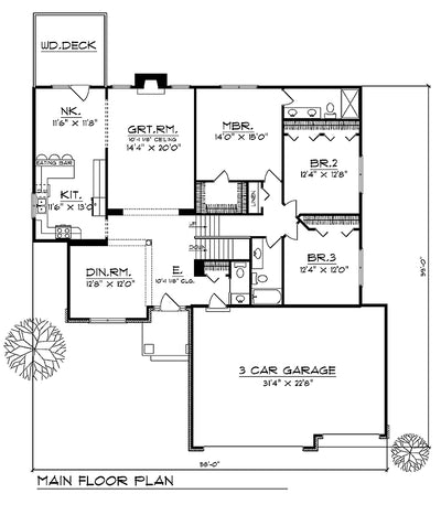 House Plan 93900