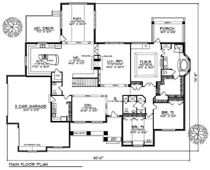 House Plan 95500