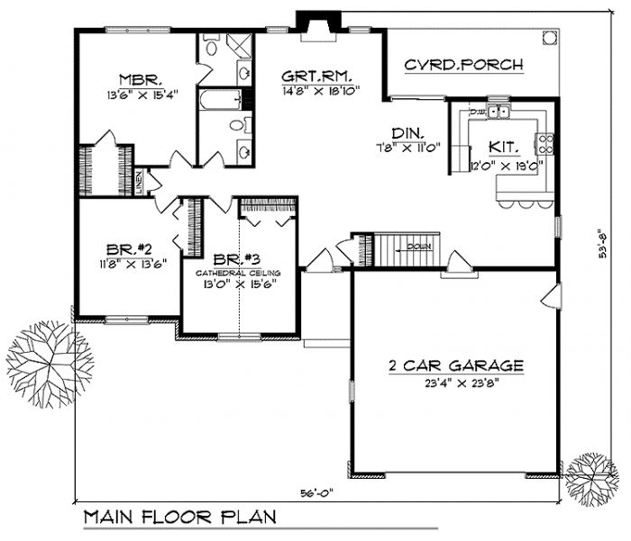 House Plan 95900