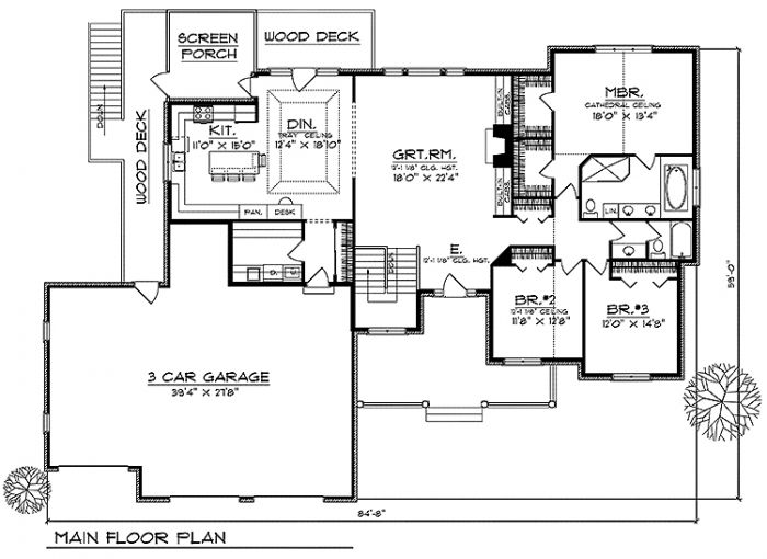 House Plan 96000