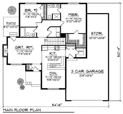 House Plan 96506