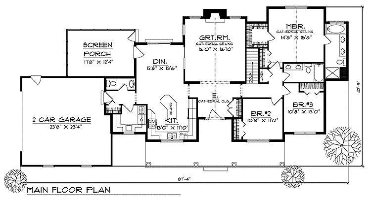 House Plan 96700