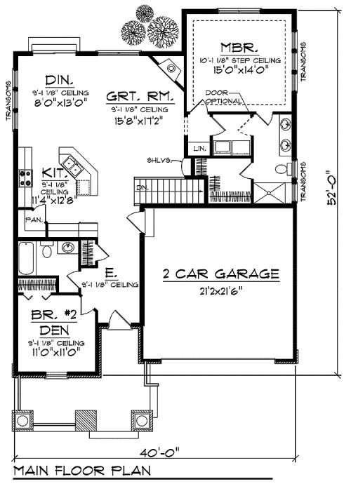    96706-front-craftsman-small-ranch-house-plans-2-bedroom-2-bathroom-1372-square-feet