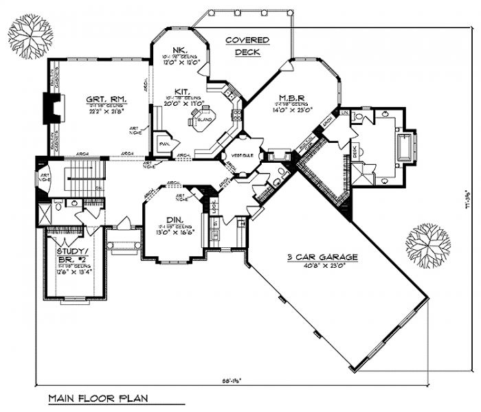    97800-front-craftsman-ranch-house-plans-walkout-basement