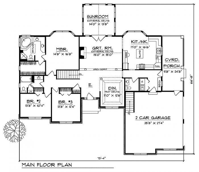 House Plan 98200