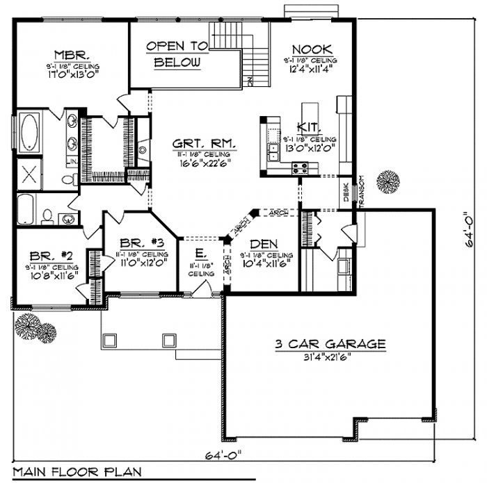 House Plan 98606