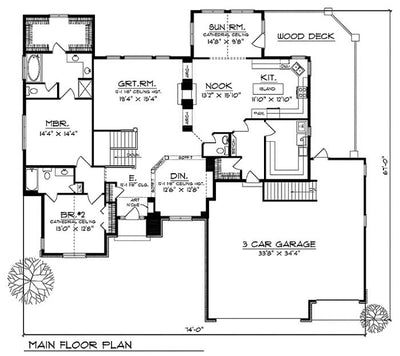 House Plan 99600