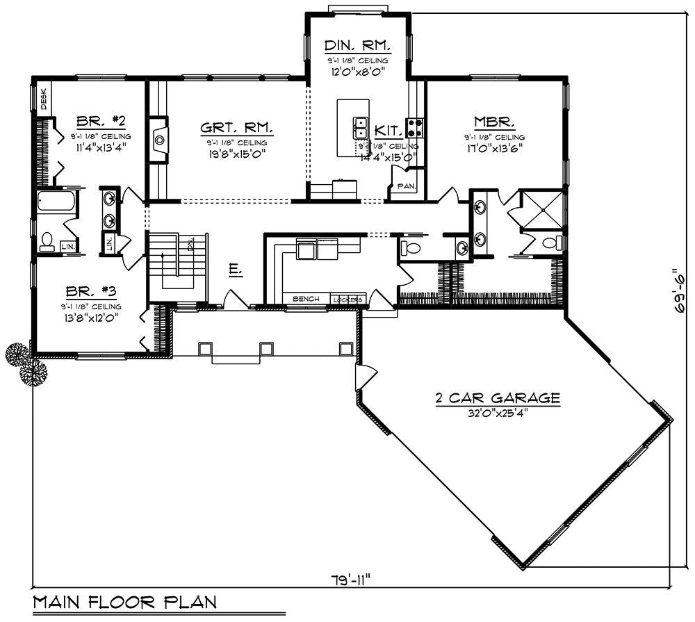 House Plan 65618