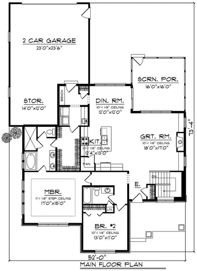 House Plan 62918