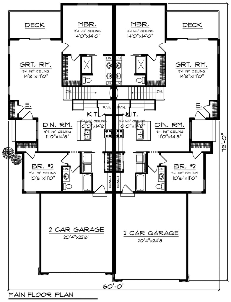 House Plan M00090
