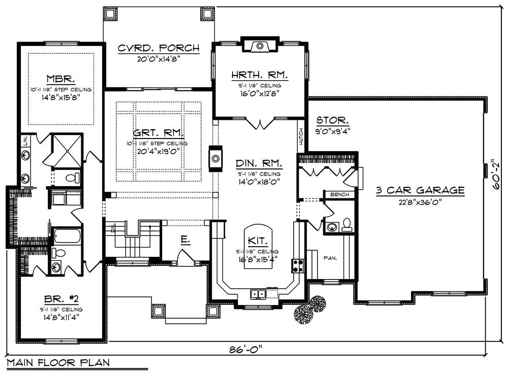 House Plan 57216