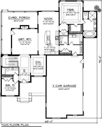 House Plan 43913