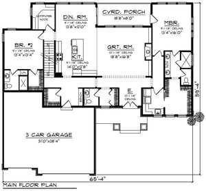House Plan 63118