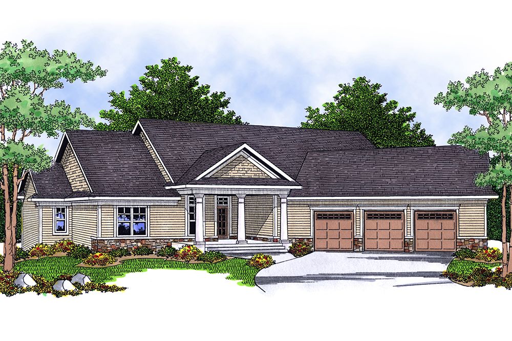 House Plan 77302LL