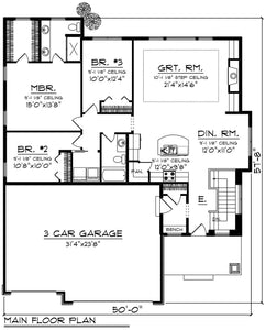 House Plan 62718