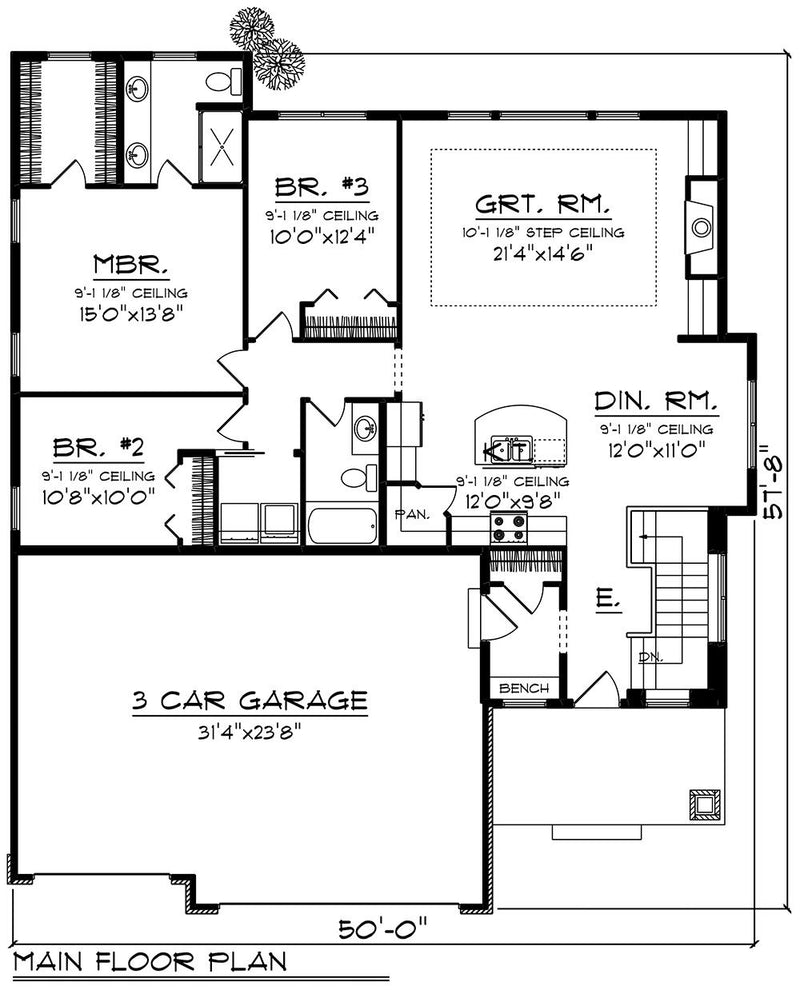 House Plan 62718