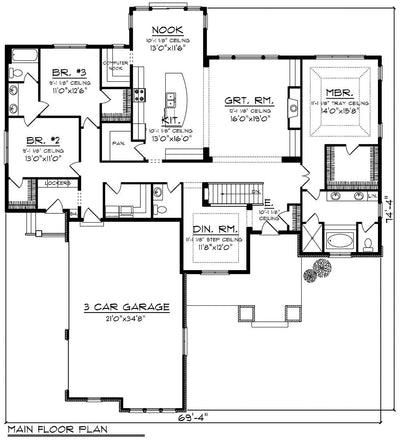 House Plan 46814