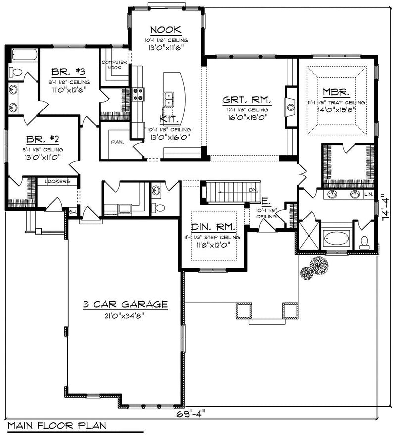 House Plan 46814