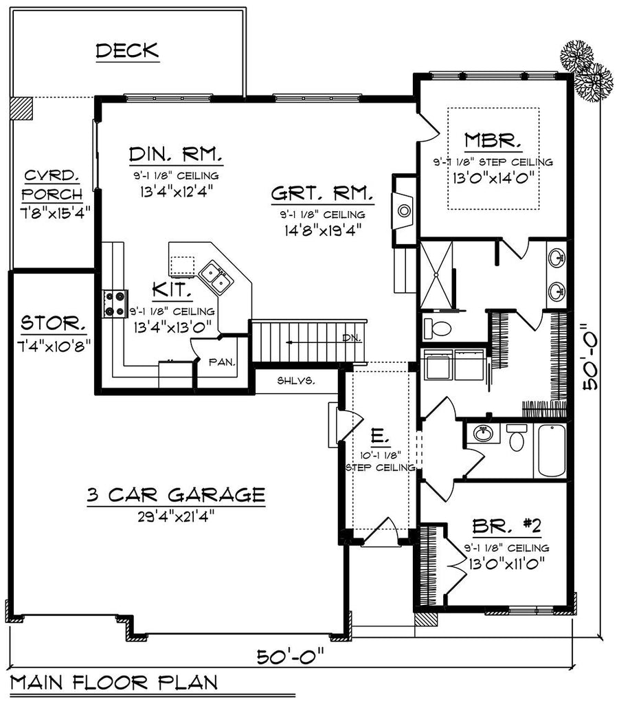 House Plan 64518