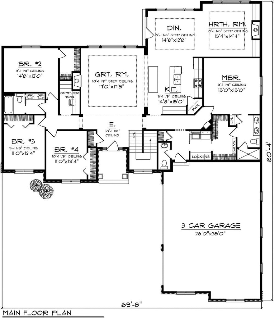 House Plan 42613